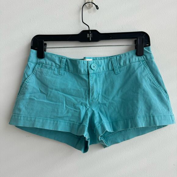Mossimo Turqoise Chino Shorts - 6 - Picture 1 of 5